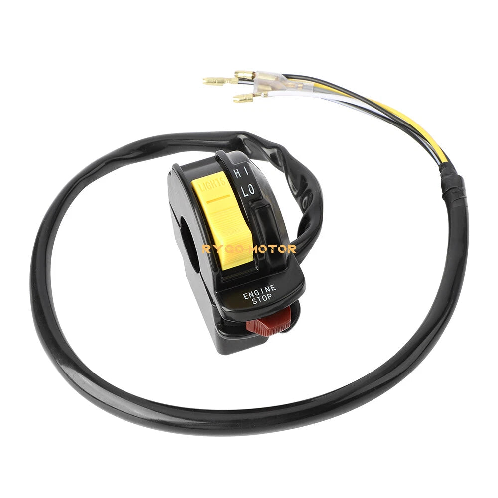 Handlebar Kill Stop Headlight Switch for Suzuki Quadsport 230 LT230S (1987–1988)