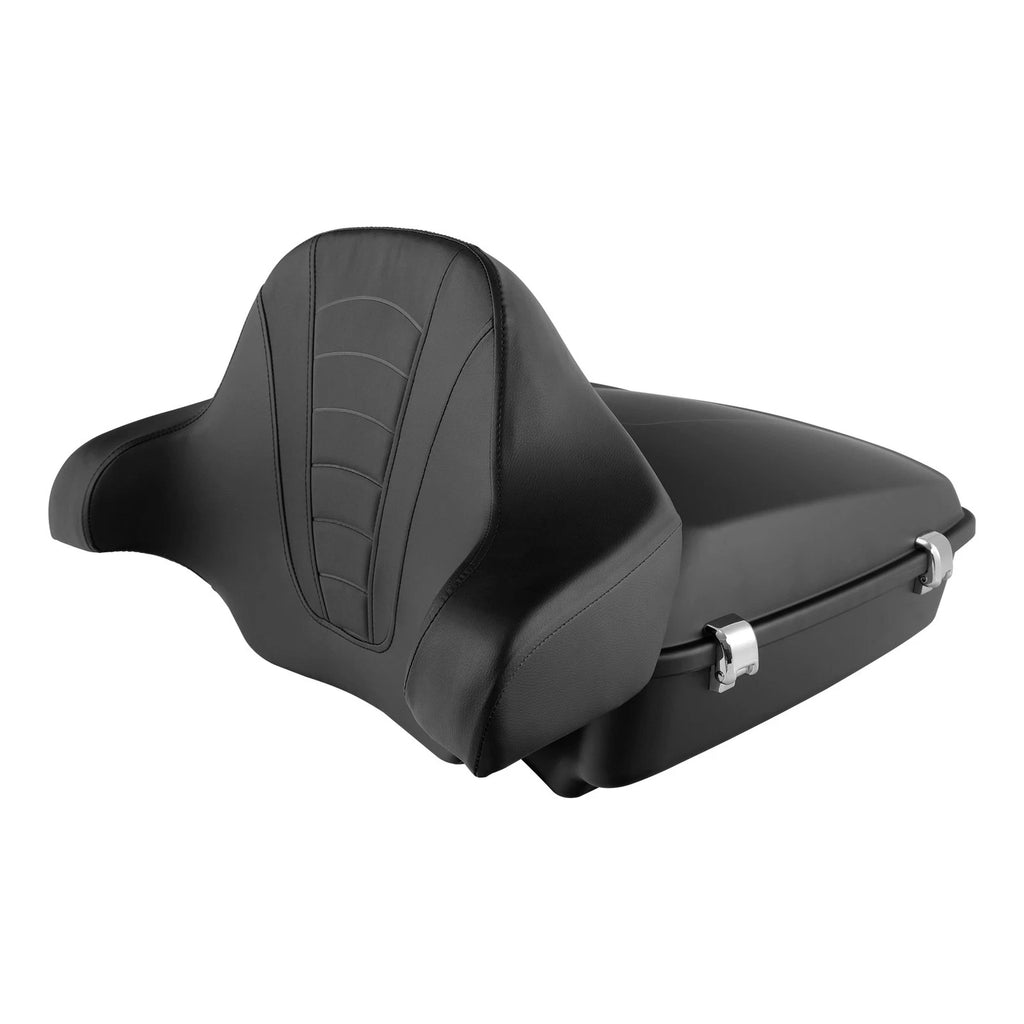 Chopped Trunk Backrest Mount Rack for Harley Road Glide (2009–2013)