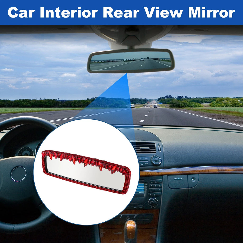 Interior Rearview Mirror Back Clip for Universal Fit (10.94x2.95")