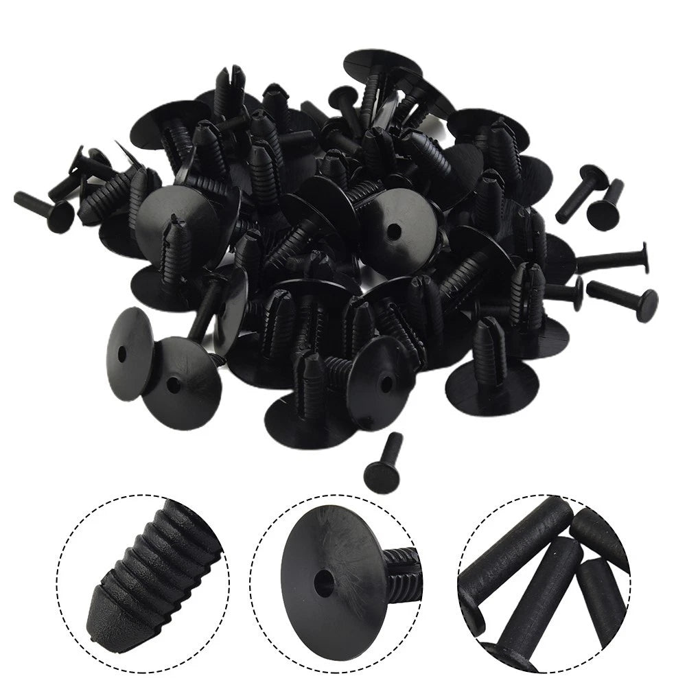 40pc Bumper Trim Door Sill Wheel Arch Clips Rivet Retainer for