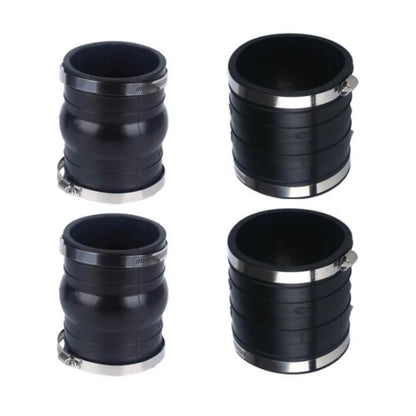 Upper Lower Rubber Coupler Exhaust Hose Bellows for Volvo Penta 4.3L 5.0L 5.7L (1990–2023)