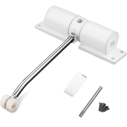 Automatic Spring Door Closer for Wood and Metal Doors (Adjustable Tension)