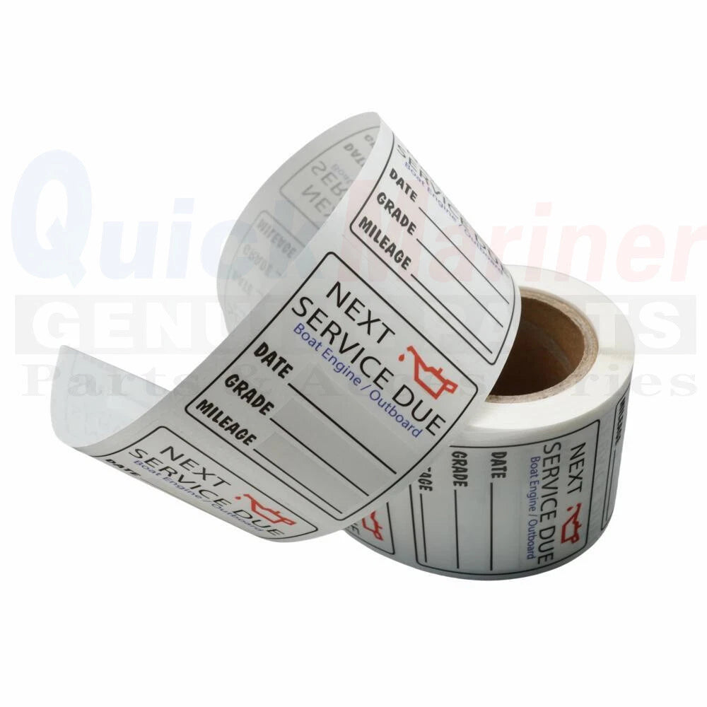 For Oil Change Stickers 220 Pcs 2”x 2” Service Stickers Next Service Due