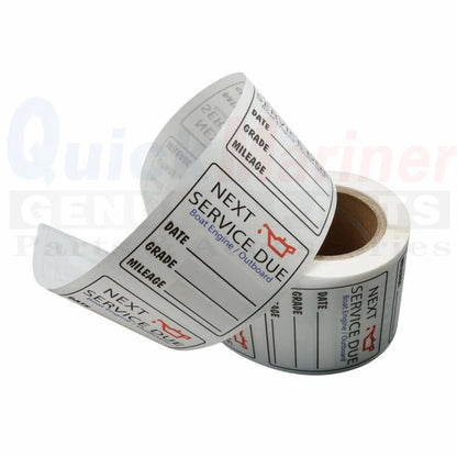 For Oil Change Stickers 220 Pcs 2”x 2” Service Stickers Next Service Due