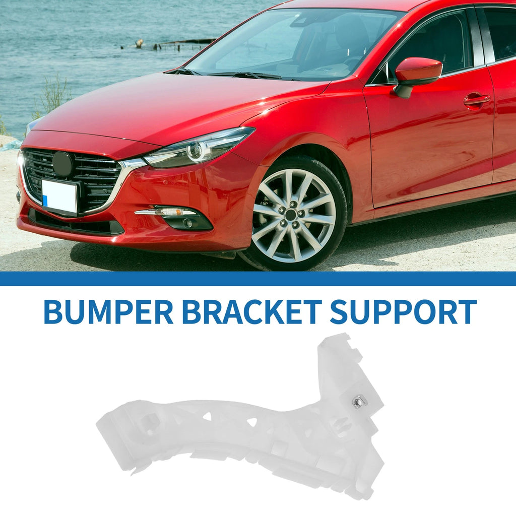 Right Front Bumper Retainer Bracket Replacement for Mazda 3 (2004–2009)