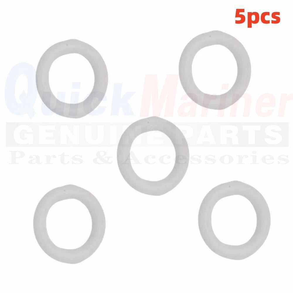 5 Plastic Drain/Fill Plug Washer For Johnson Evinrude 311598 Lower Unit 18-4248
