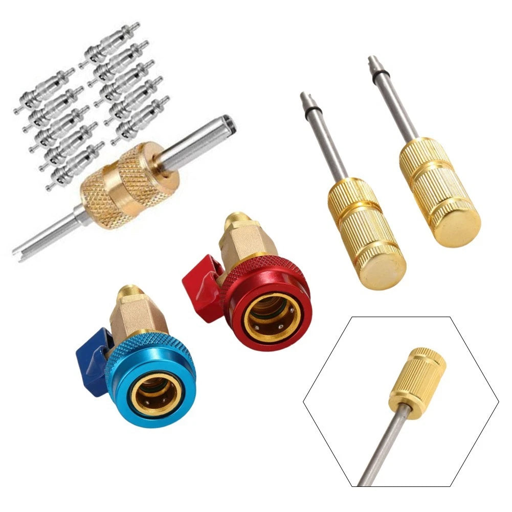 R134A Accessories with Built-in Ball Valve for Home Use