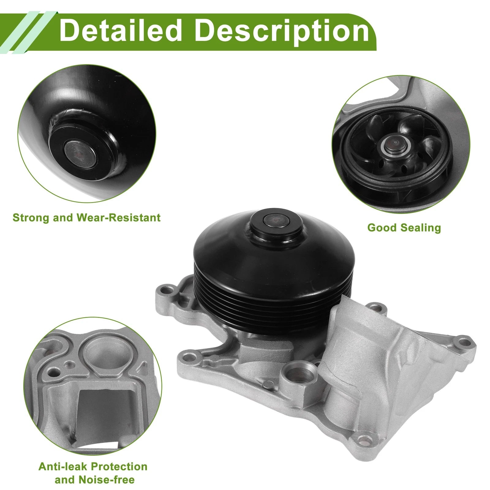 Engine Water Pump for BMW 328D (2014–2018) No. 11517810833