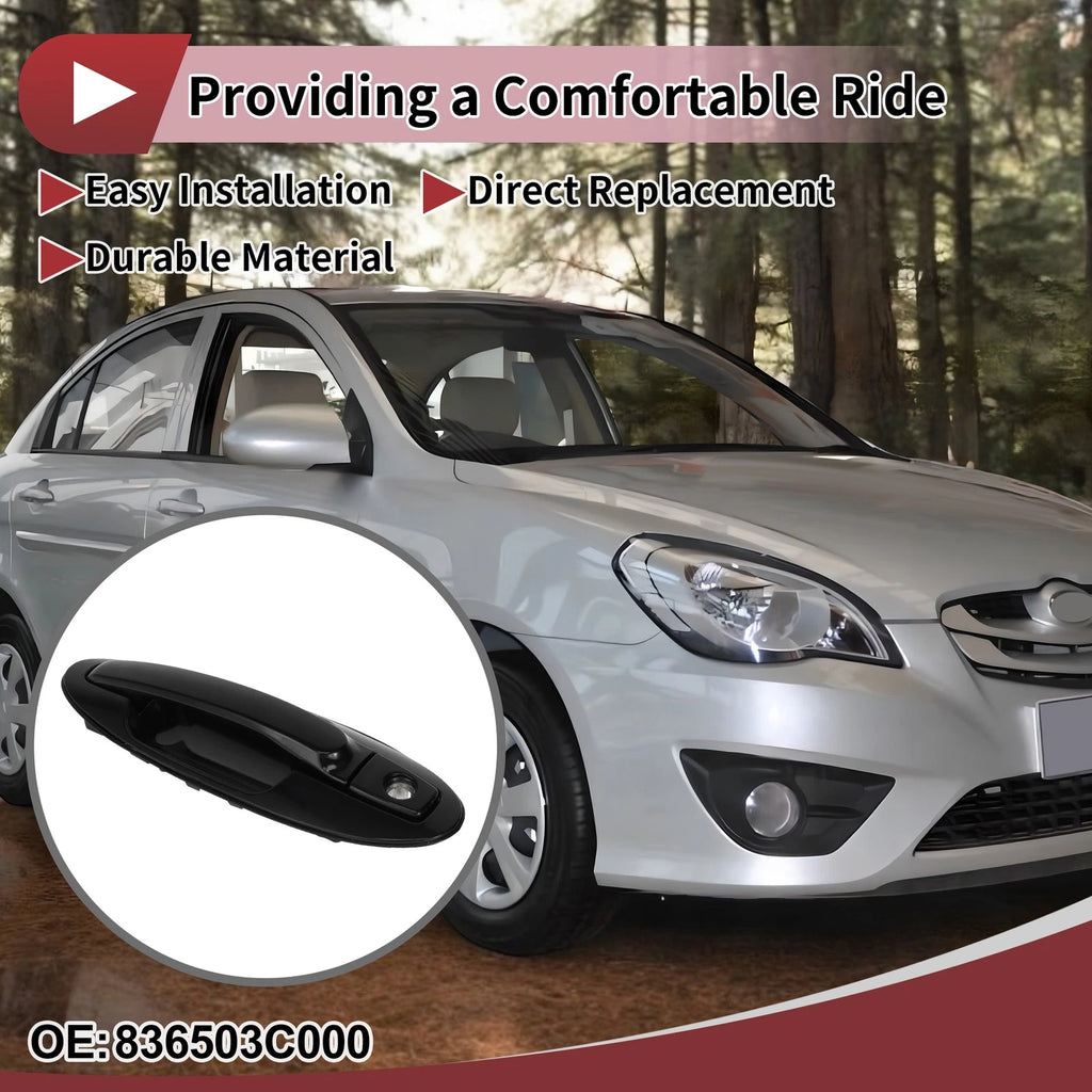 Car Exterior Door Handle Front Left Replacement for Hyundai Sonata (2018–2019)