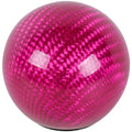 Carbon Fiber Round Shifter Knob for Automatic Transmission Applications