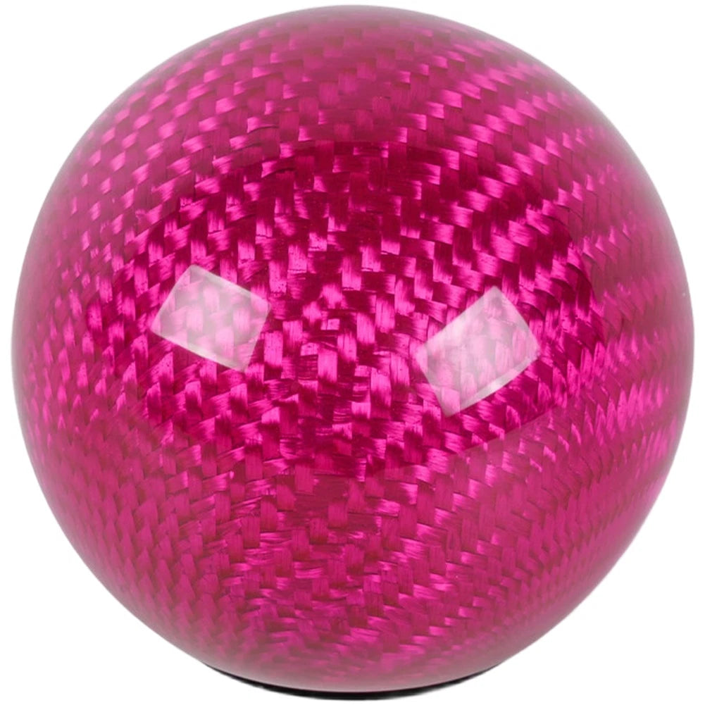 Carbon Fiber Round Shifter Knob for Automatic Transmission Applications