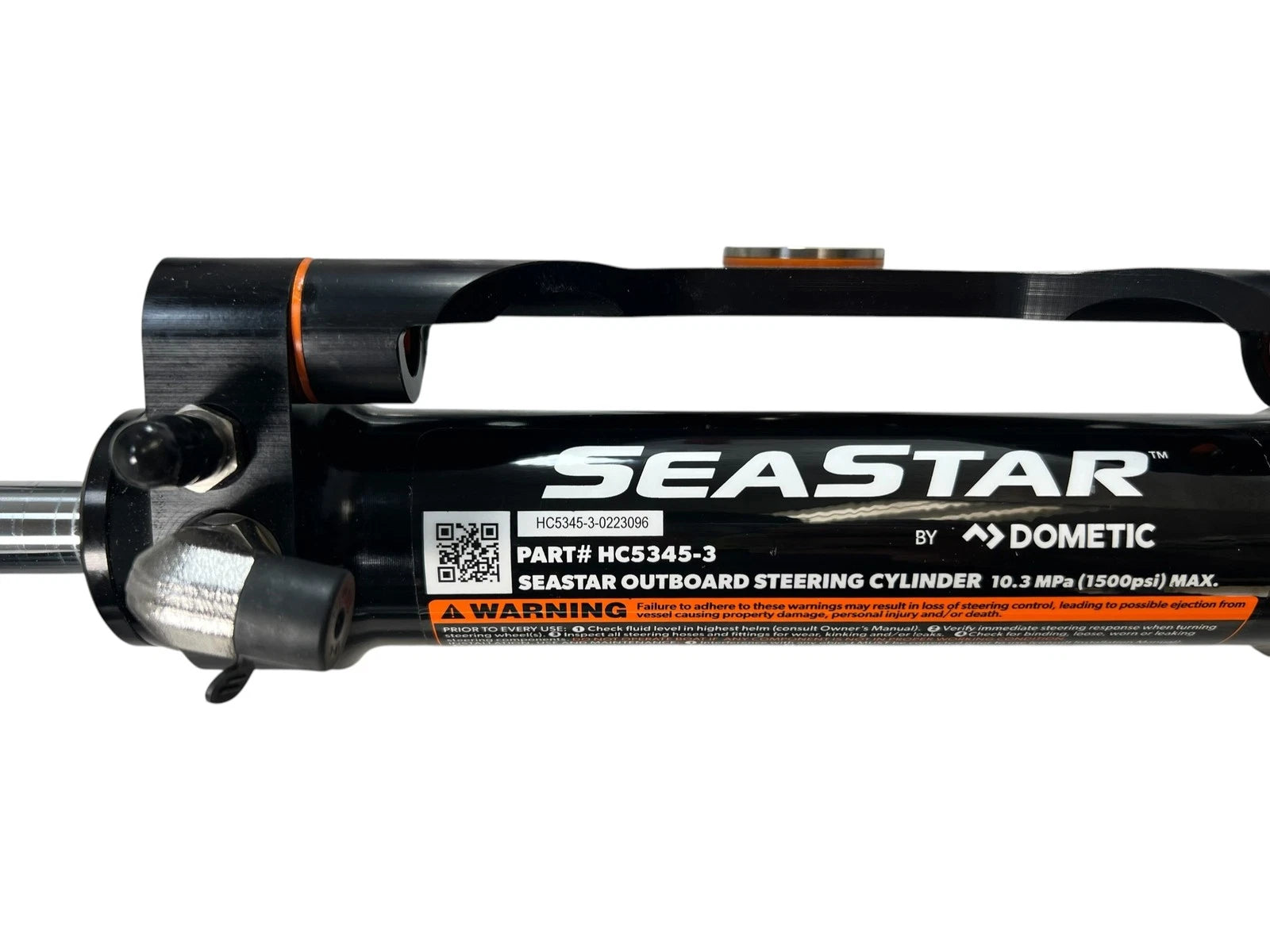 Seastar HK6322A-3 Hydraulic Steering Kit for Single Engine (22" Hoses)