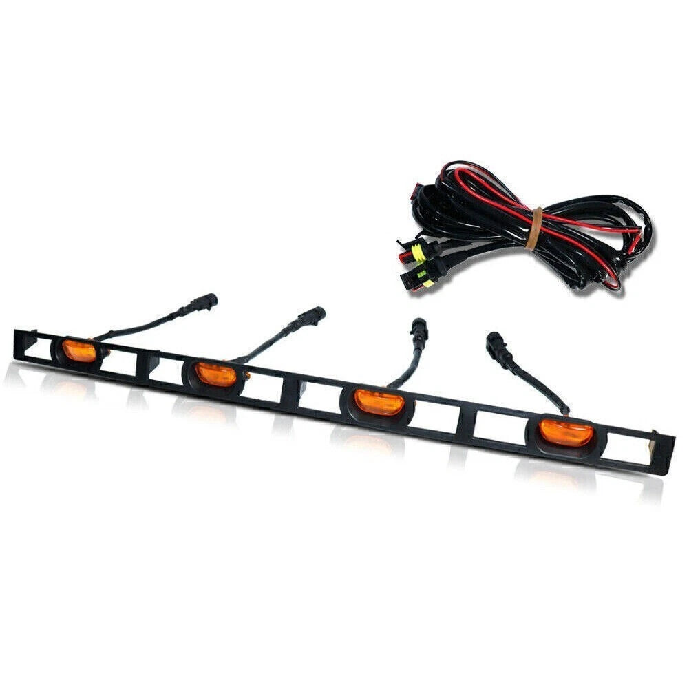 Front Grille Amber LED Lights for Toyota Tacoma (2012–2015)