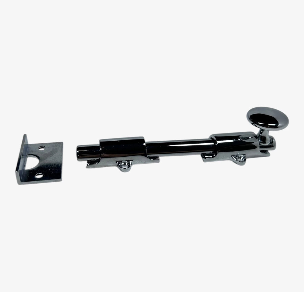 6'' Chrome Door Surface Bolt for EMTEK