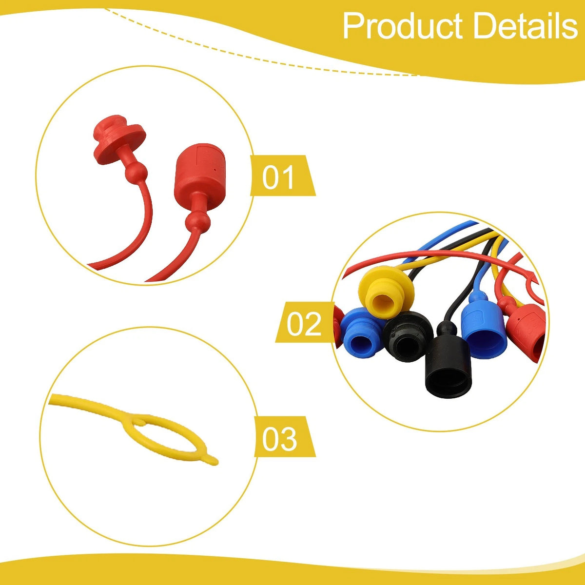 PVC Rubber Hydraulic Quick Coupler Dust Cap and Cover