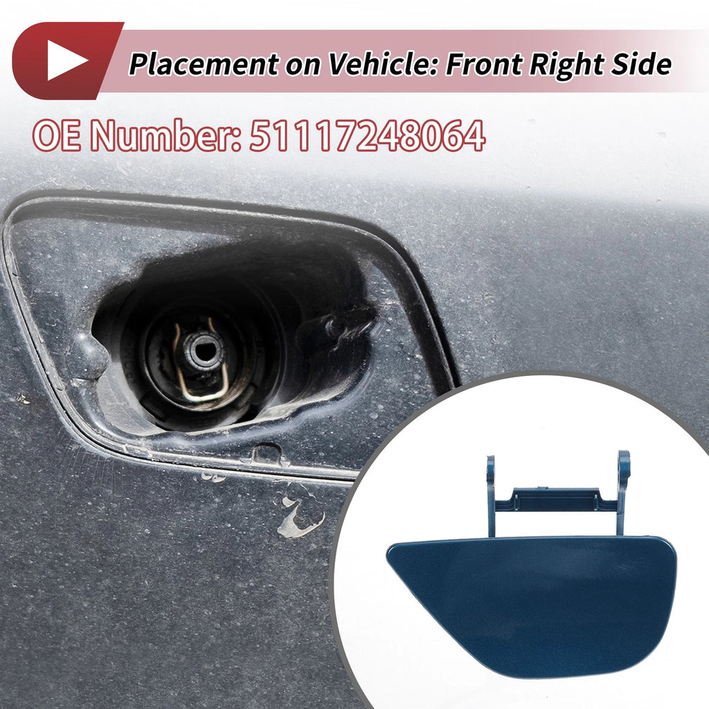 Front Right Washer Nozzle Cover Cap for BMW 535i GT (2010–2017)