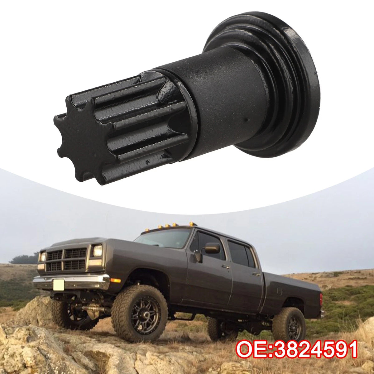 Engine Steering Socket Wrench Tool for Dodge Cummins B C 5.9L Turbo