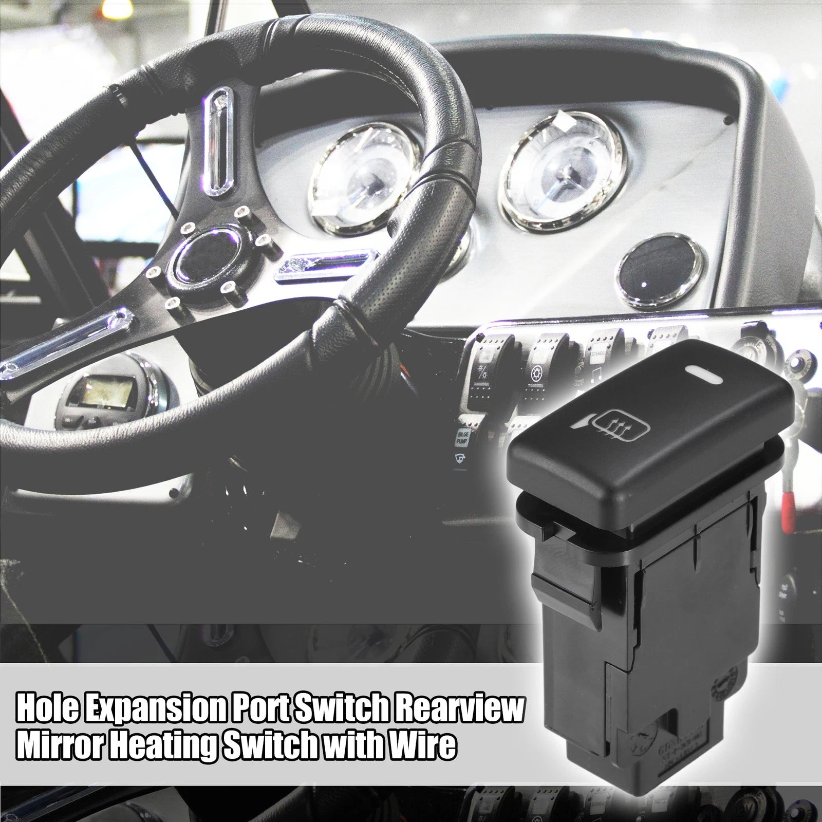 Rearview Mirror Heating Switch Replacement for Toyota Alphard (2015–2023)