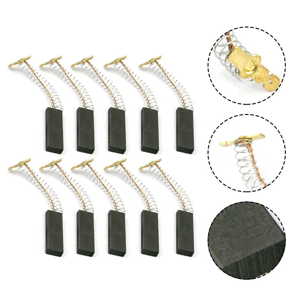 10pcs Carbon Brushes for Drum Automatic Washer (2010–2023)