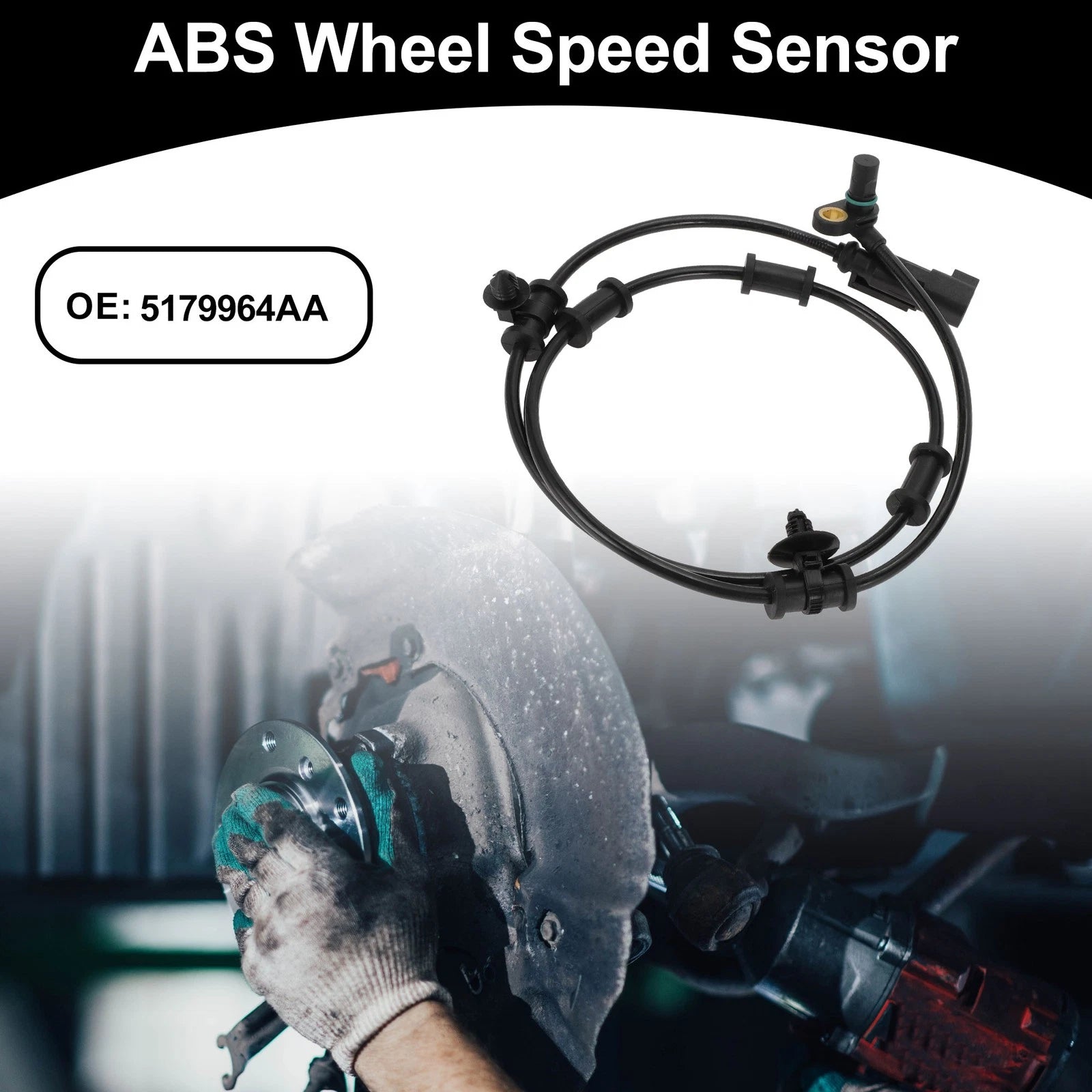 ABS Wheel Speed Sensor Replacement for Dodge Ram 2500 3500 Laramie (2010–2018)