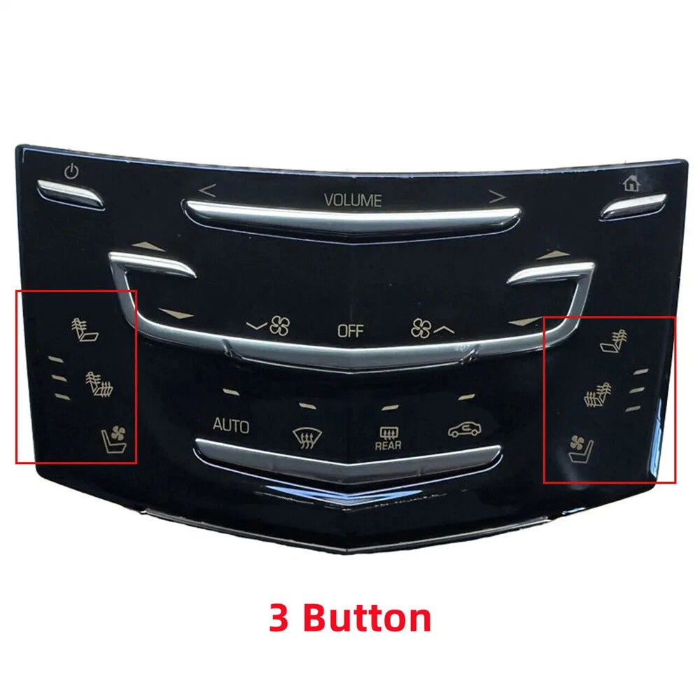 Air Conditioning Panel 3 Button for Cadillac ATS XTS (2013–2016)