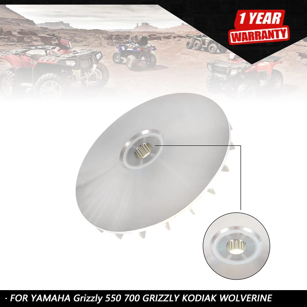 Primary Fixed Sheave for Yamaha Grizzly 550 700 Kodiak Viking Wolverine (2007–2020)