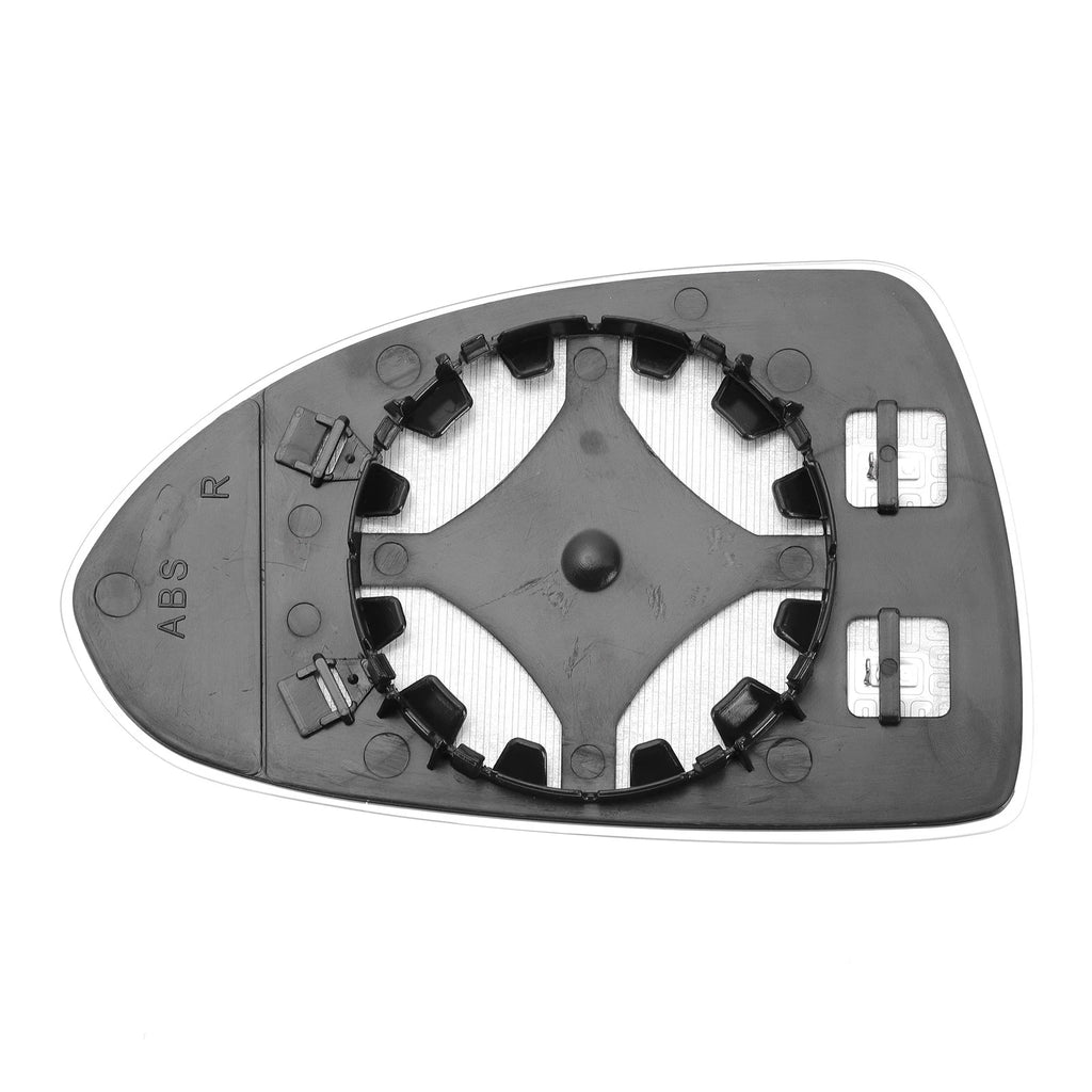 Right Side Heated Mirror Glass for Opel Corsa D (2006–2014)