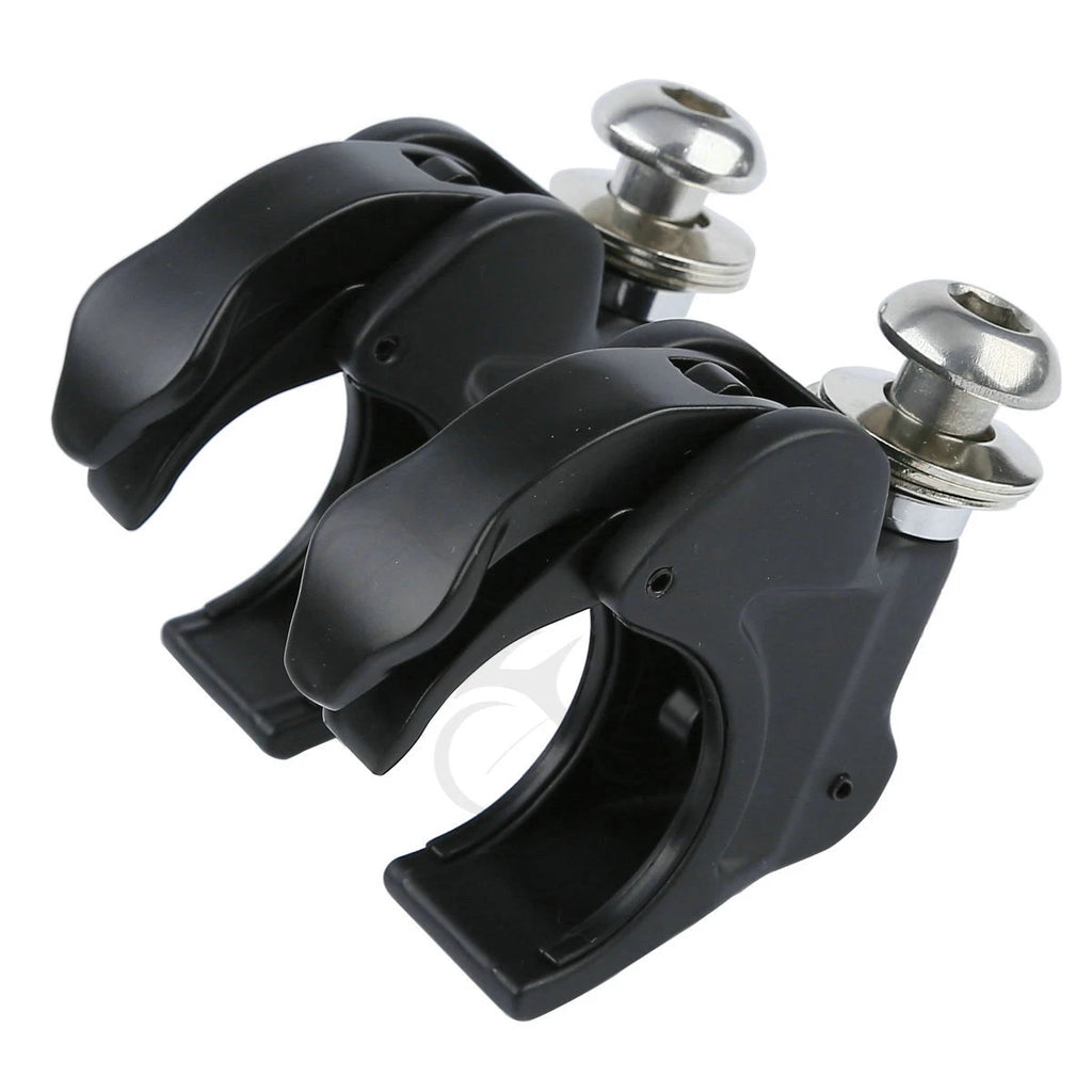 41mm Windshield Clamps for Harley Softail Night Train FXST FXDWG (1988–2013)