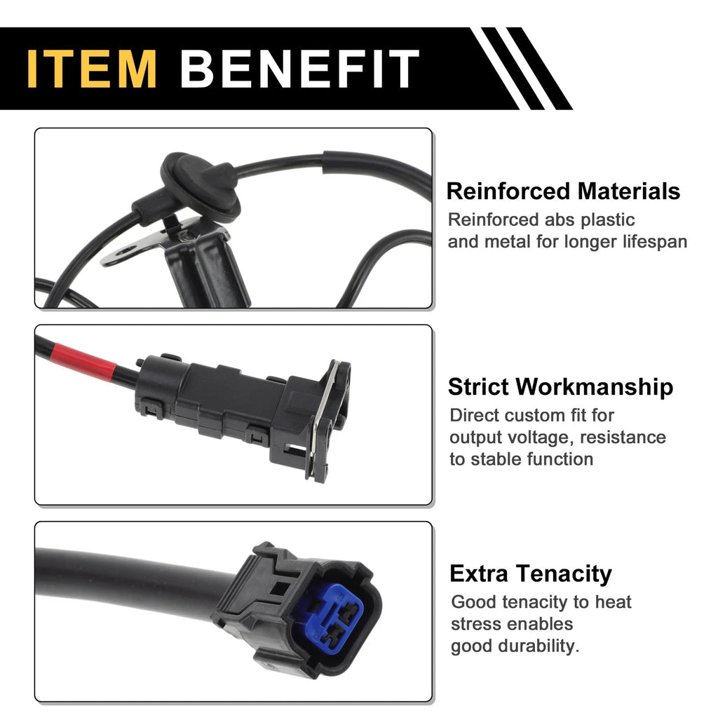 ABS Wheel Speed Sensor No. 91920J4000 for Kia Celesta (2016) Rear Left
