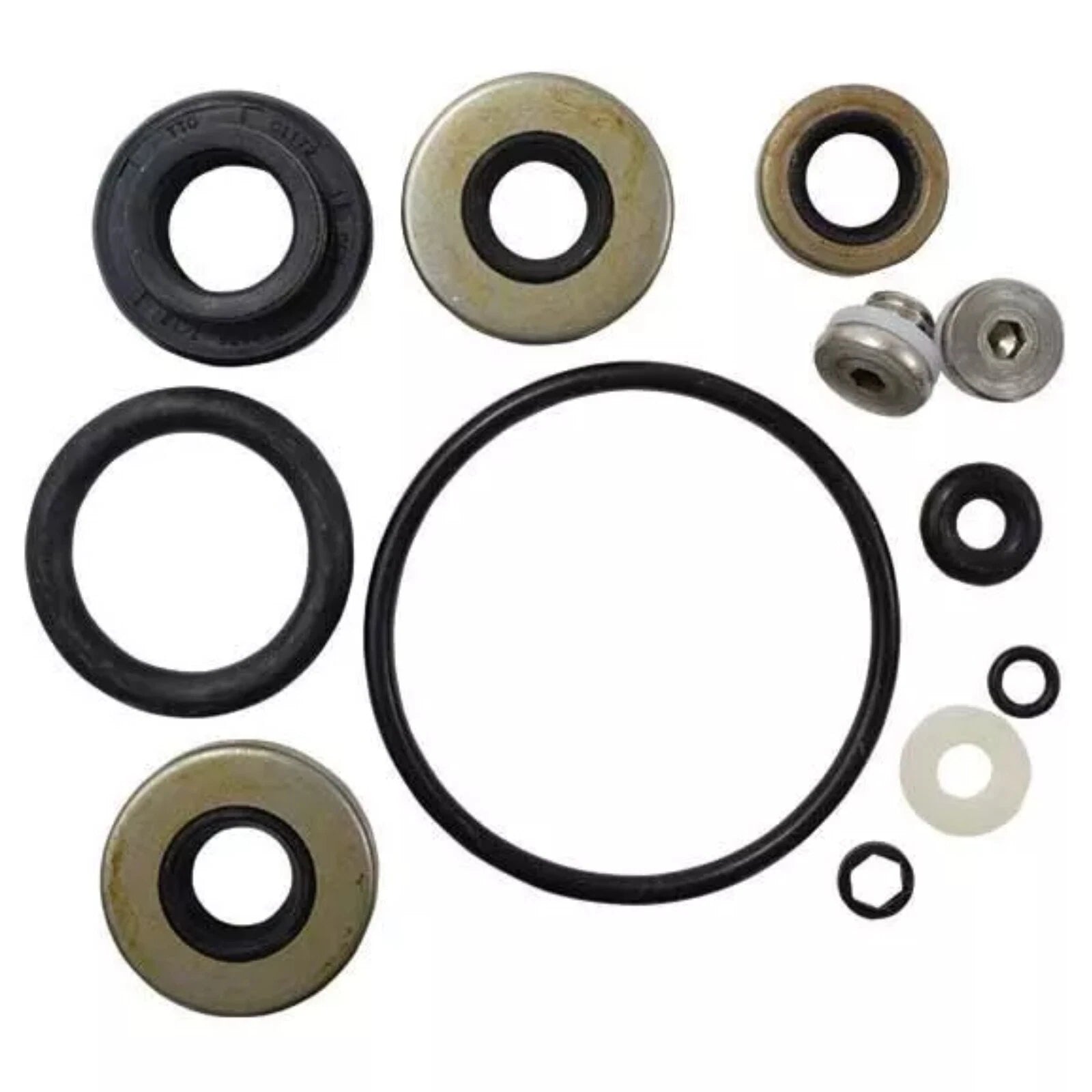 Lower Unit Gearcase Seal O-ring Kit 396350 for Johnson Evinrude 8-15 HP (1980–2023)