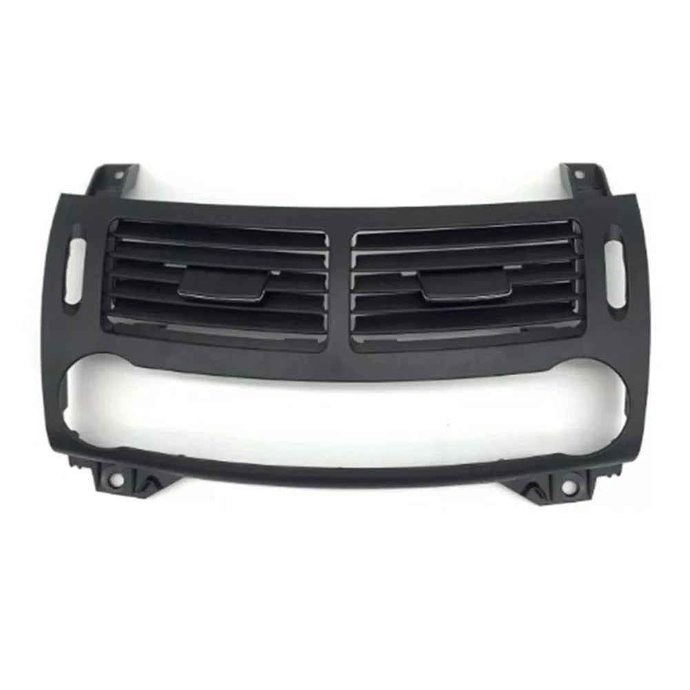 Front Center Outlet Panel Cover for Mercedes E Class W211 (2003–2009) Black
