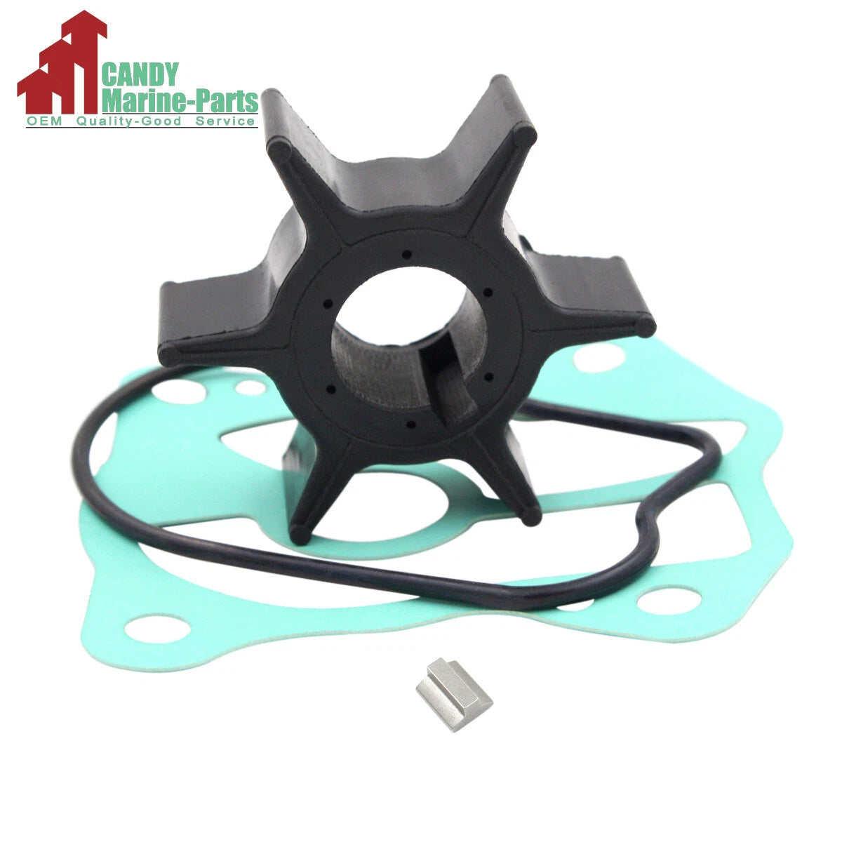 Water Pump Impeller Kit for Honda BF40 & BF50 (40-50 HP) Replaces 06192-ZV5-003