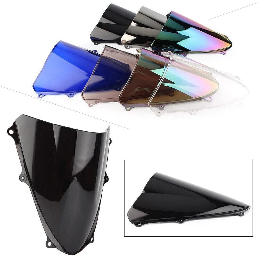 Front Windshield Windscreen Double Bubble for Suzuki GSXR1000 (2009–2016)