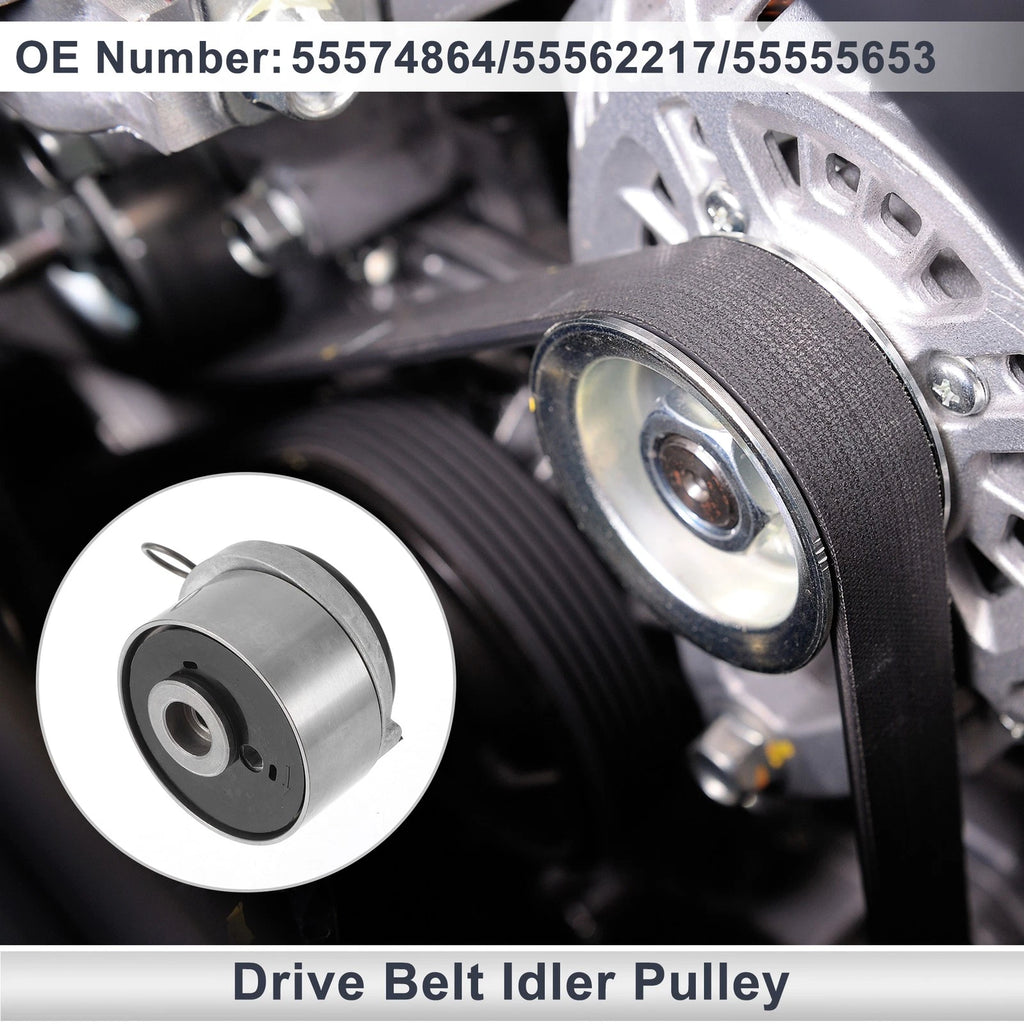 Drive Belt Idler Pulley for Chevrolet Cruze (2011–2015) Replacement