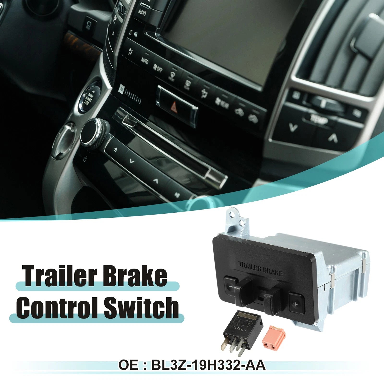 Car Trailer Brake Control Switch for Ford F-150 (2011–2014)
