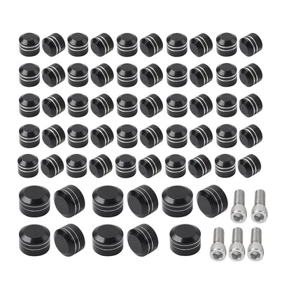 Engine Topper Screw Bolt Cap Cover Kit for Harley Twin Cam Softail (2007–2017)