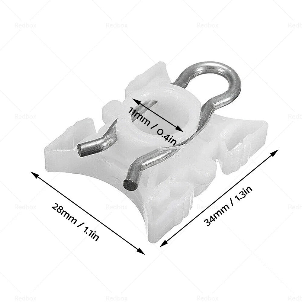 8Pcs Window Regulator Slider Clip Guide Bush for BMW 3 Series E36 E32 (1990–1999)