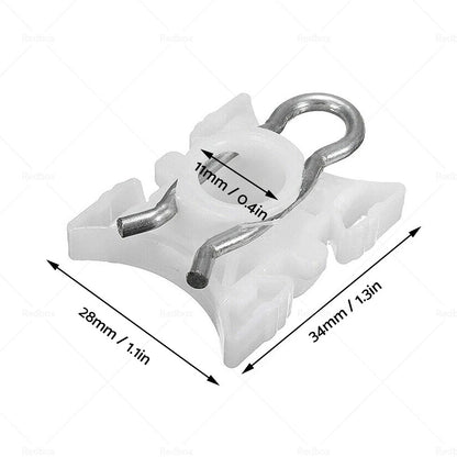8Pcs Window Regulator Slider Clip Guide Bush for BMW 3 Series E36 E32 (1990–1999)