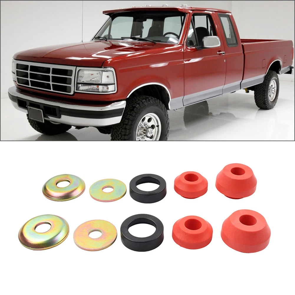2 Sets Front Suspension Control Arm Bushings Kit for Ford F-150 F-250 (2004–2021)
