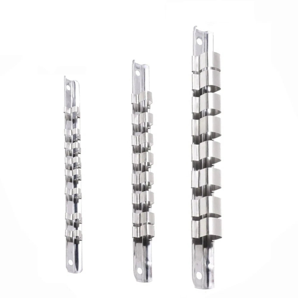 Socket Storage Rack for Wrenches (Silver)