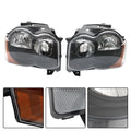 Headlamps Pair Left+Right for Jeep Grand Cherokee (2008–2010)