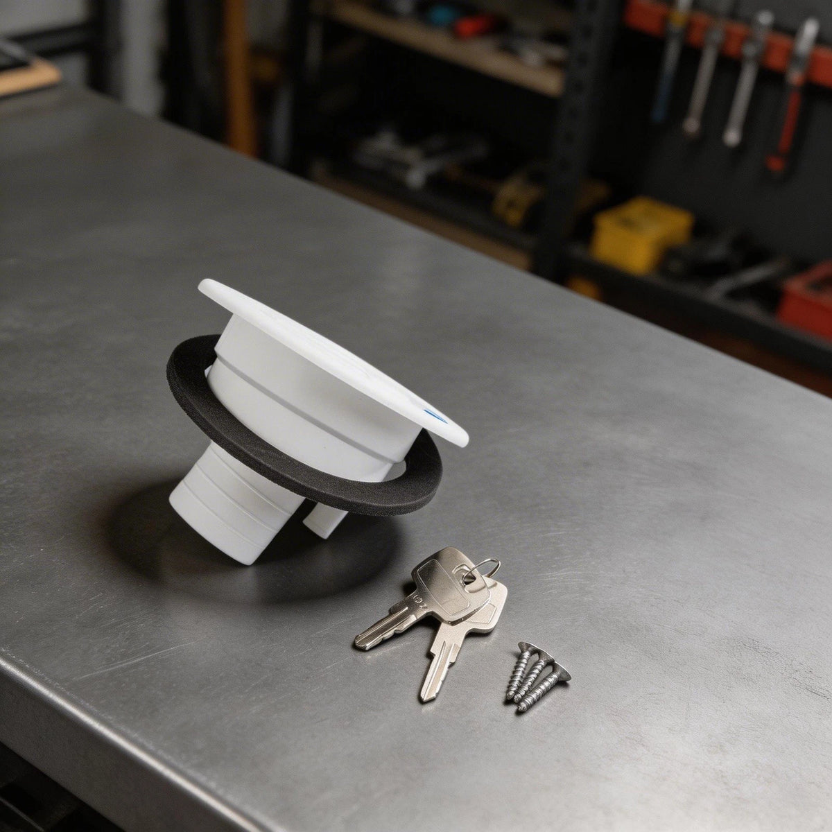 Lockable Gravity Water Inlet for RV Trailer (2010–2023)