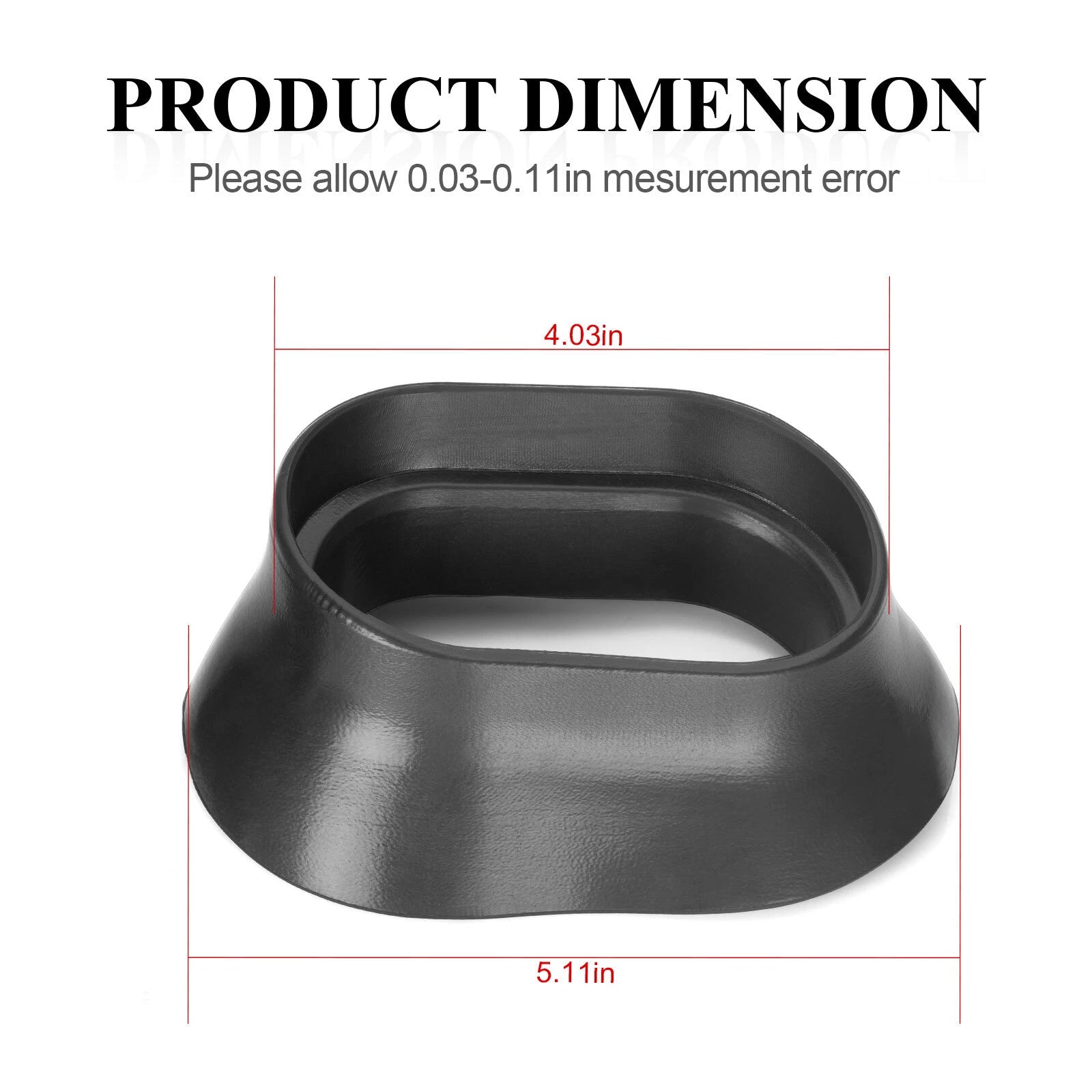 Set of 2 Ram Air Intake Dust Rubber Boots for Suzuki GSX-R650 GSX-R750 (2004–2005)