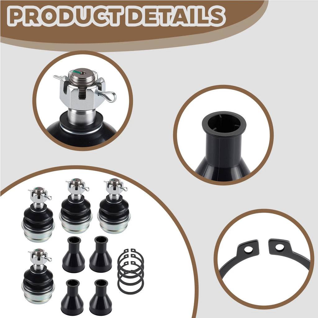 Set of 2 Heavy Duty Ball Joints for Kawasaki Teryx KRX 1000 (2020–2024) 59266-0738