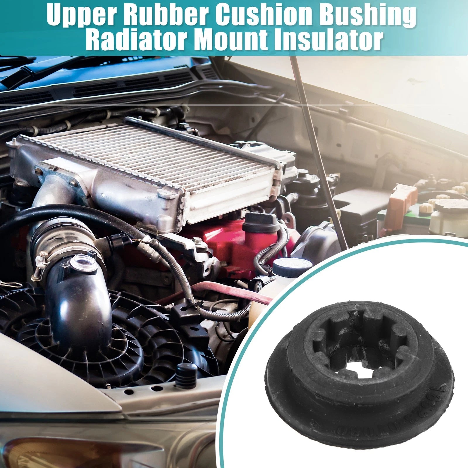 2pcs Radiator Mount Insulator Replacement for Toyota Corolla (2010–2019)