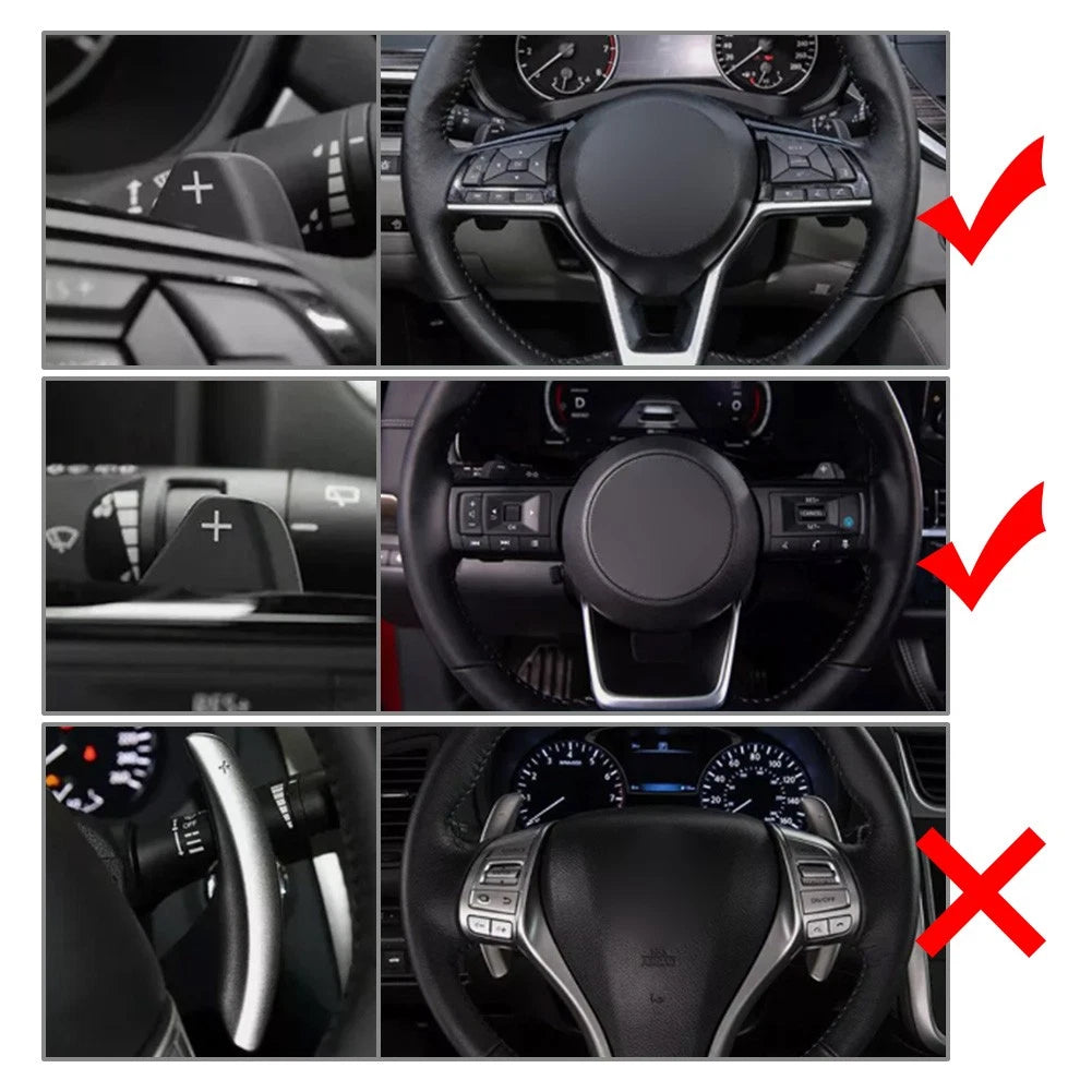 Steering Wheel Shift Paddle Extension For Infiniti For Mitsubishi