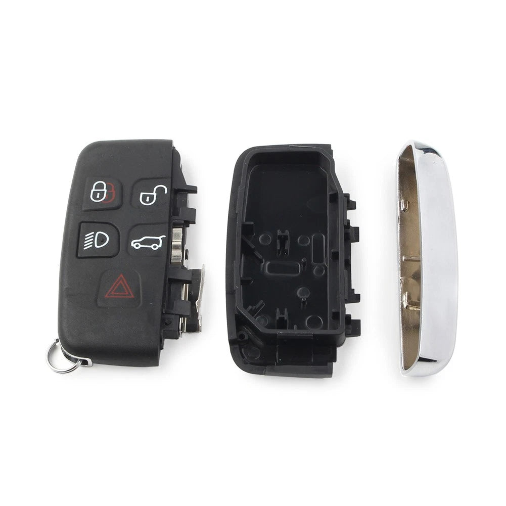 Remote Key Shell Case Fob 5 Button for Land Rover LR2 LR4 Range Rover (2008–2018)