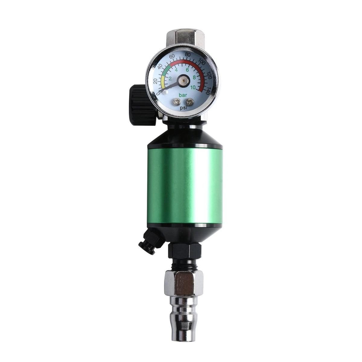 1/4" NPT Air Pressure Regulator with Copper Core for Workshop Garage