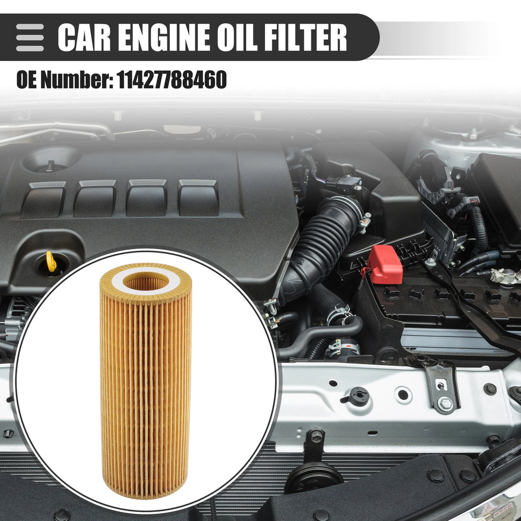 Engine Oil Filter with Gasket for BMW X5 3.0L L6 (2009–2013)