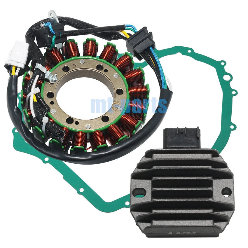 Stator Coil, Regulator Rectifier, Gasket for Suzuki LTF400 Eiger (2002–2007)